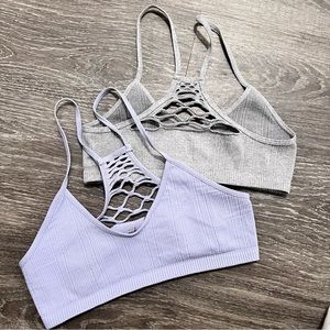NWOT✨FREE PEOPLE BRALETTE SET